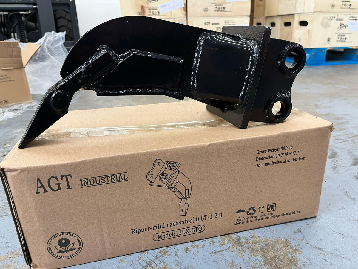 Ripper Attachment for 1-2 Ton Mini Excavators  | AGT-12EX-STQ