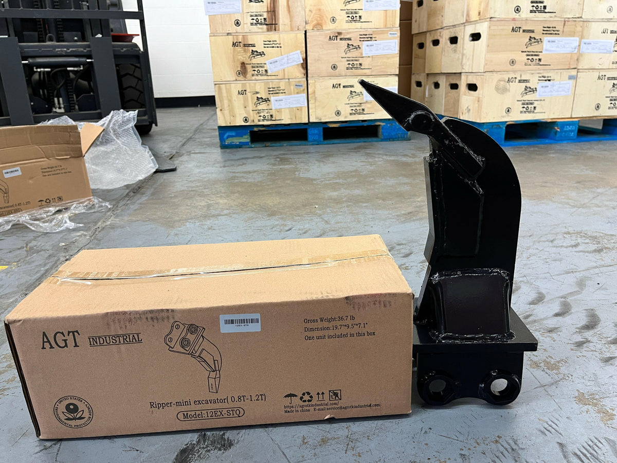 Ripper Attachment for 1-2 Ton Mini Excavators  | AGT-12EX-STQ