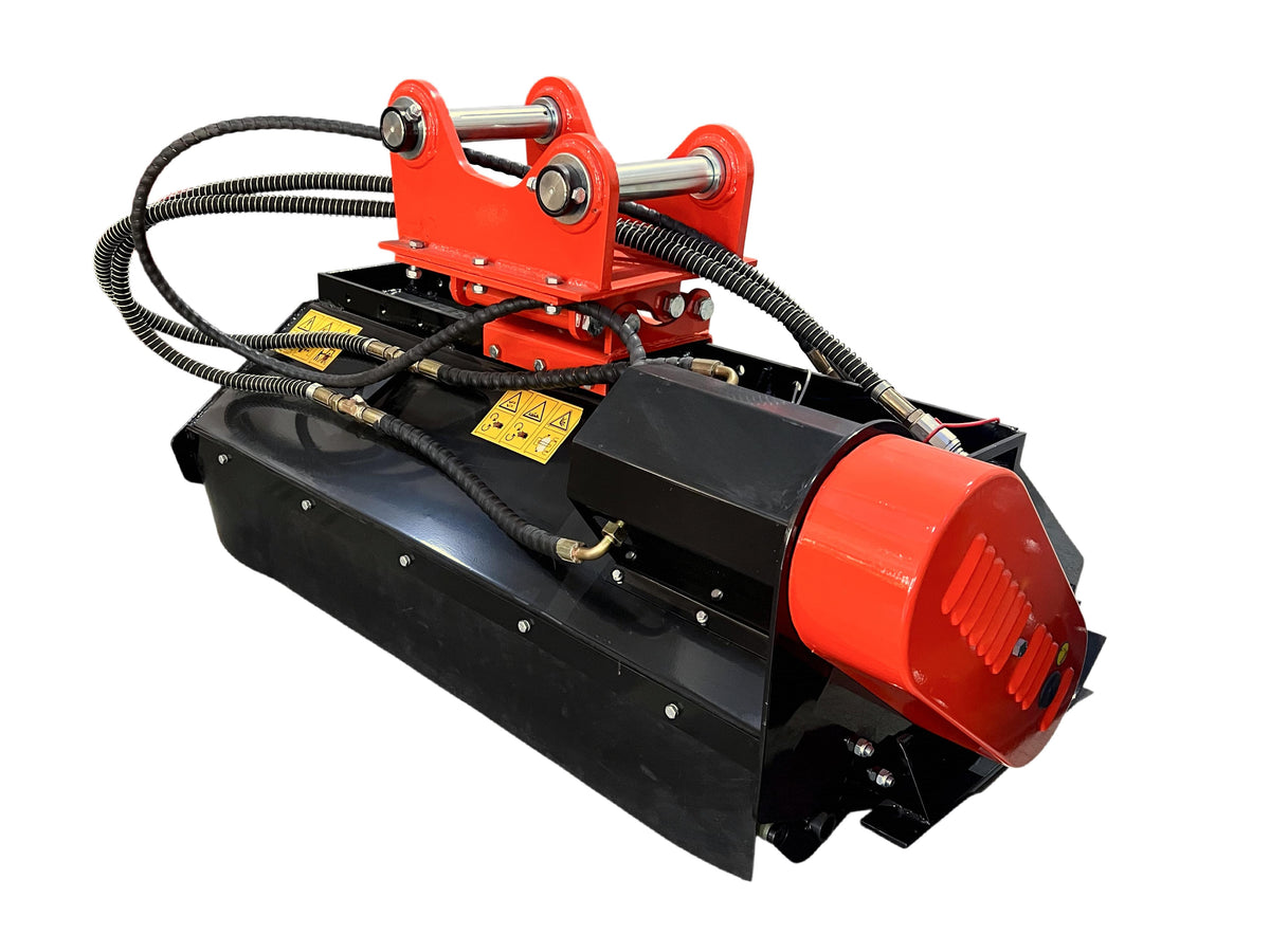 Mini Excavator Flaim Mower Attachment 3-8 Ton Carrier | AGT-EXFLM115