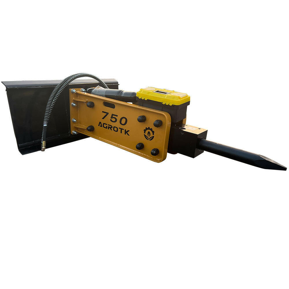 Skid Steer 750 Hydraulic Concrete Breaker  For Sale | AGT-SSHH-750A