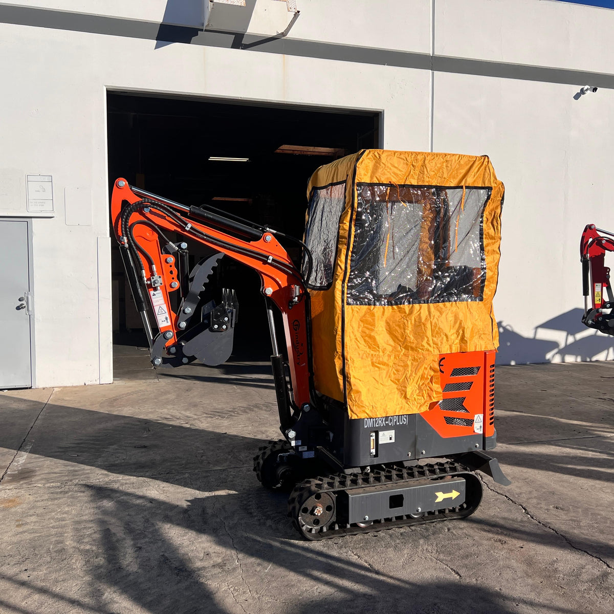 All Weather Protective Cover X Temporary Cab for DM12RX-C(PLUS) | CY-DM12RX-CPLUS