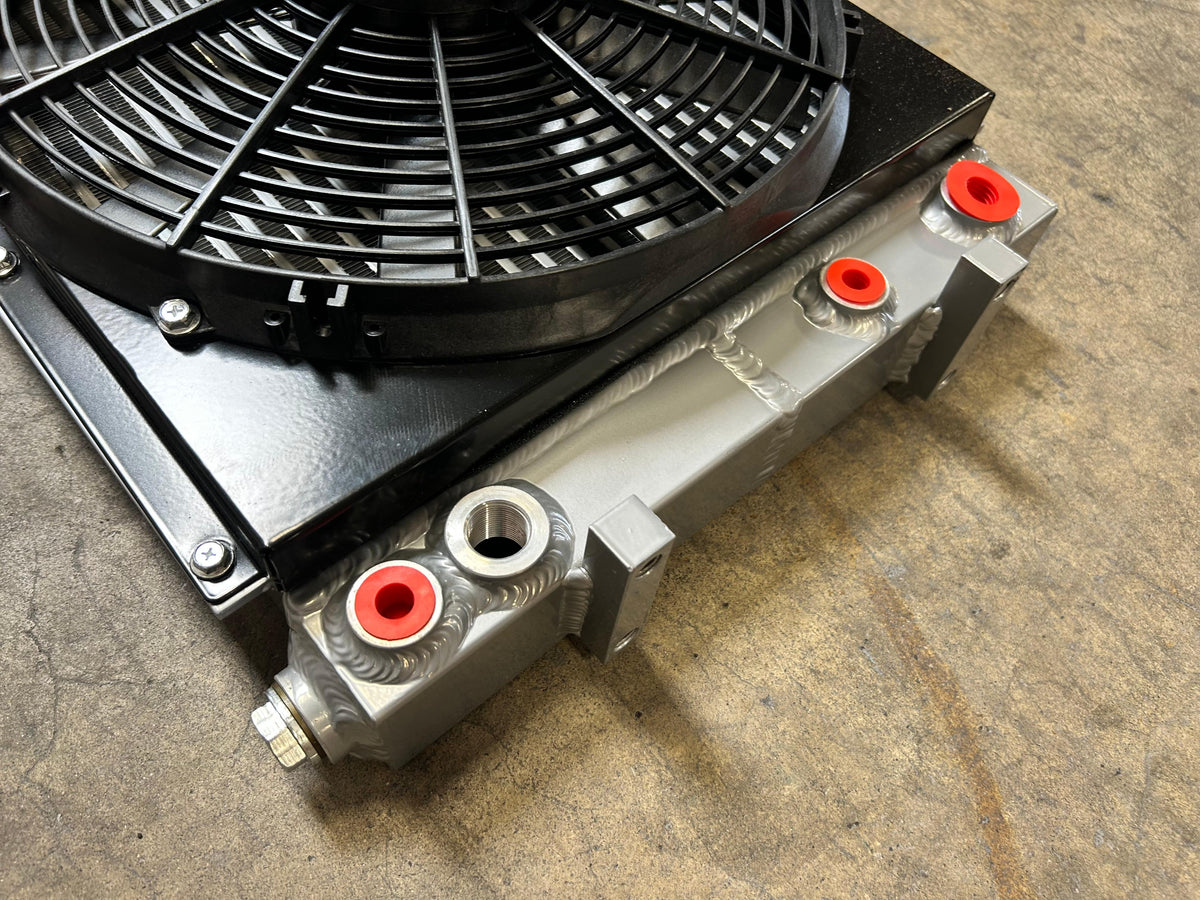 LRT23 Hydraulic Radiator Plus Fan | AGT-ORMSR23