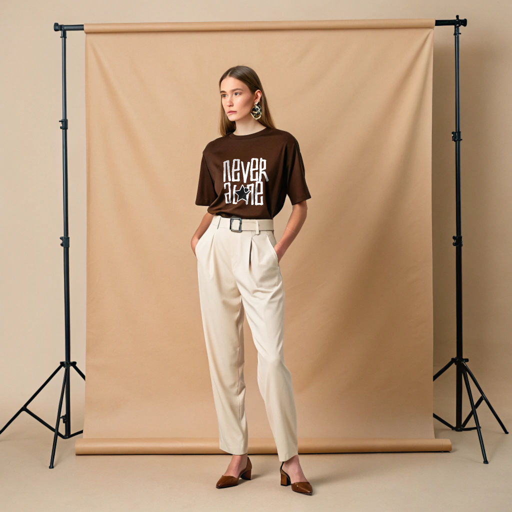 Never Alone Star Heart Tee – Unisex Comfort Fit