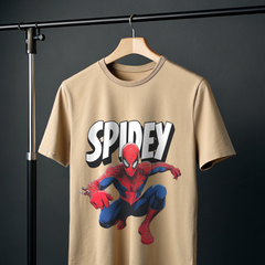 "SPIDEY Action Pose – Bold Comic Style Graphic"