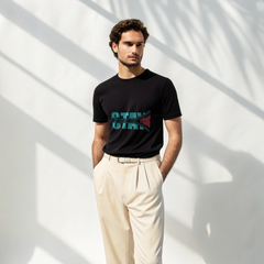 Black Signature Statement Tee – Minimal. Bold. Yours.