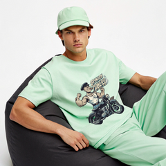 SpinTorque™ – "Spinach Powered" Moto Grit Tee