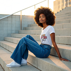 "Life Goes On | Classic Typography Tee"