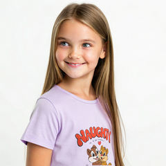 "Naughty in a Nutshell – Chipmunk Love Edition Tee"