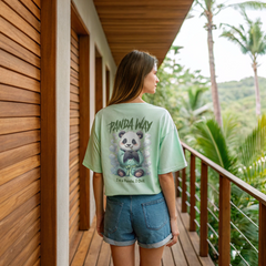 Panda Way™ - Relaxed Fit "I'm a Panda, I Chill" Graphic Tee
