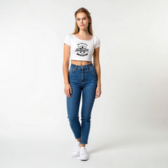 Vintage RockMore Girl Crop Tee – Cute and Psycho