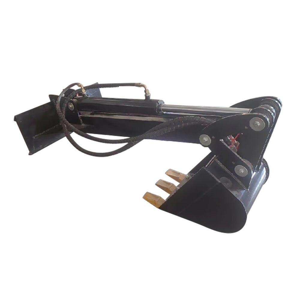 Single Arm Digger Attachment For Mini Skid Steer  | AGT-M-DRG