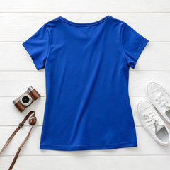 "Classic Hello Kitty in Blue Overalls – Cute Cartoon Design"