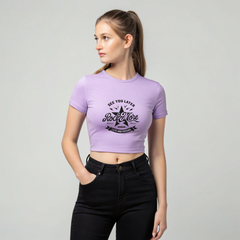 Vintage RockMore Girl Crop Tee – Cute and Psycho