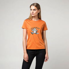 "Racer Kitty™ Graphic Tee – Savage Speed Edition"