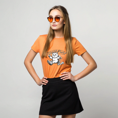 "Racer Kitty™ Graphic Tee – Savage Speed Edition"