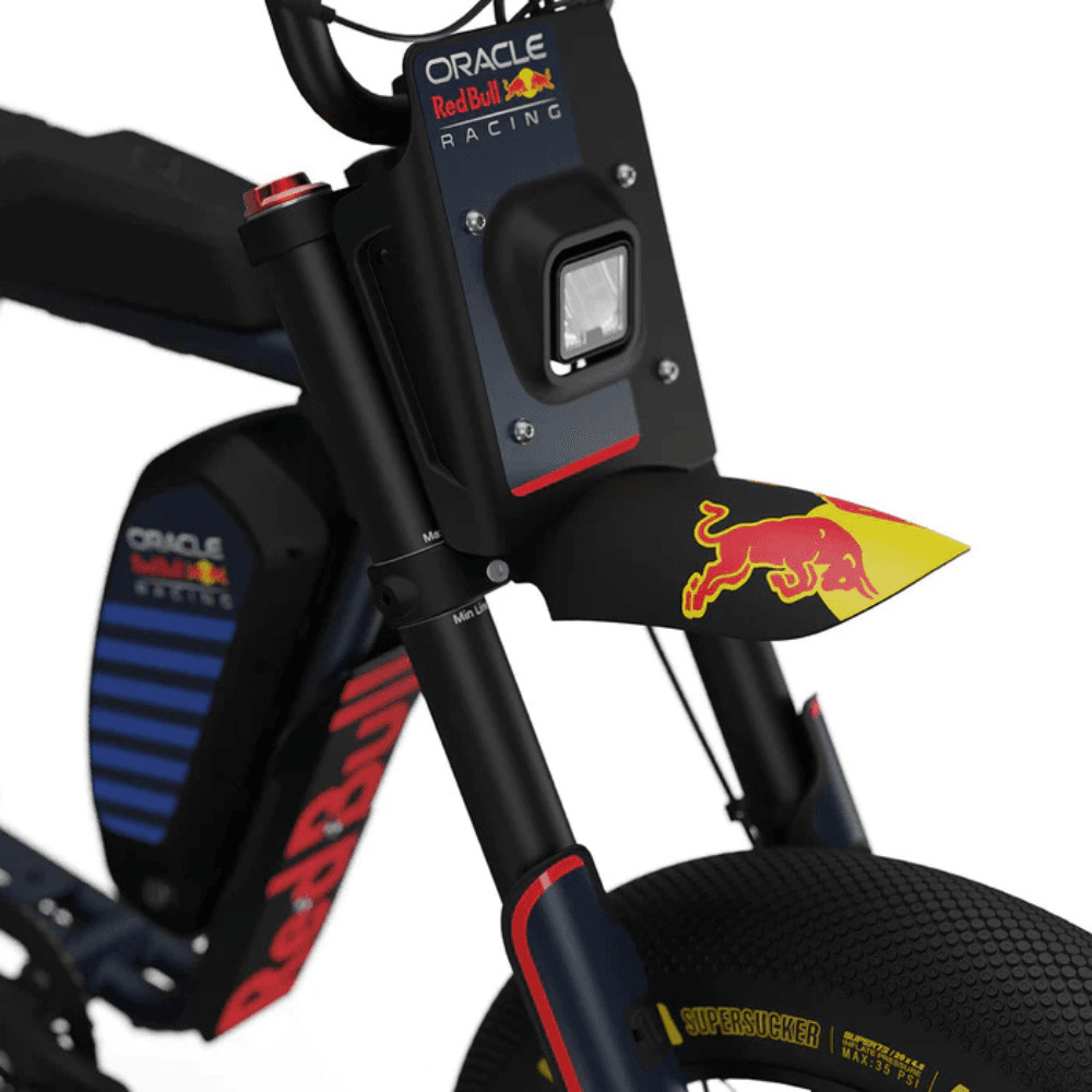 SUPER73 Oracle Red Bull Racing R Adventure Series Electric Bicycle 177.8cm x 72.4cm
