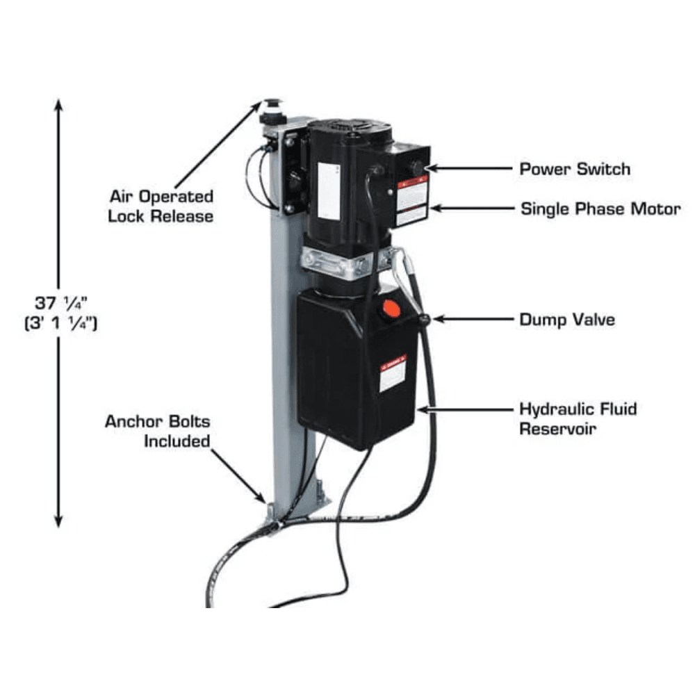 BendPak LR-60P Portable Low-Rise Lift 2721.6kg