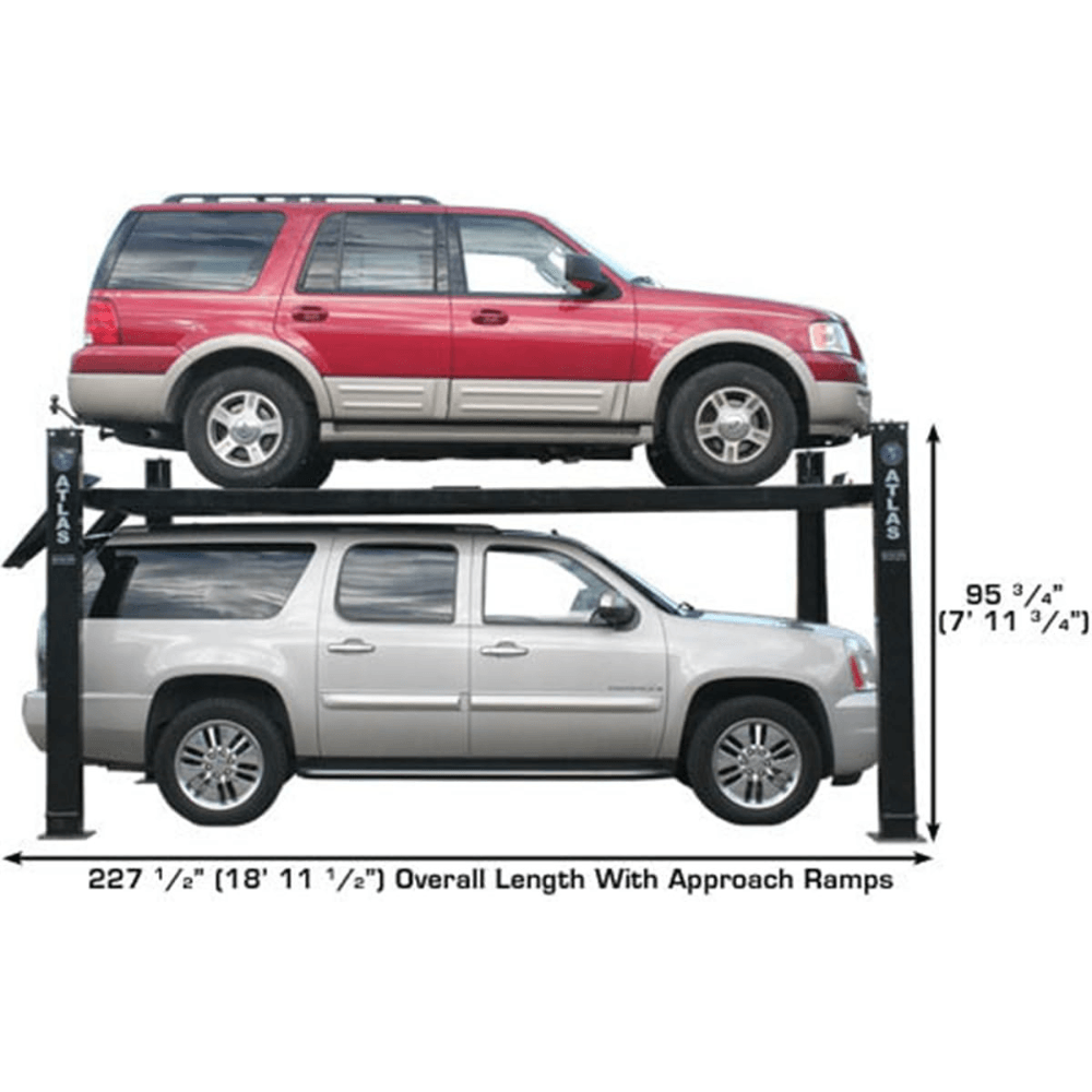 Atlas Garage PRO9000 4-Post Car Lift 5.8m x 3.3m