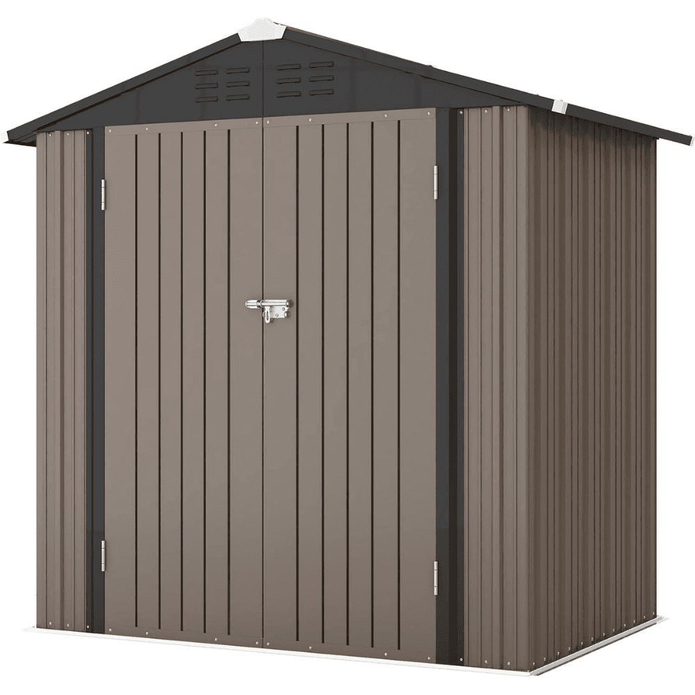 Patiowell Outdoor Storage Metal Shed 1.8m x 1.2m