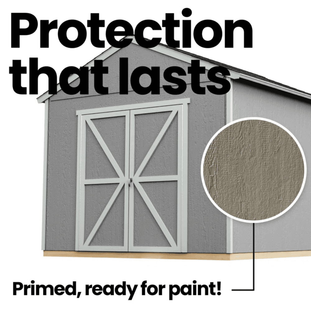 Astoria 3.7m x 3.7m Outdoor Wood Storage Shed