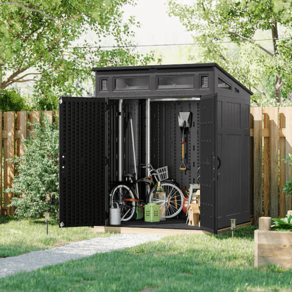 Suncast Modernist Resin Storage Shed 1.89m x 1.73m