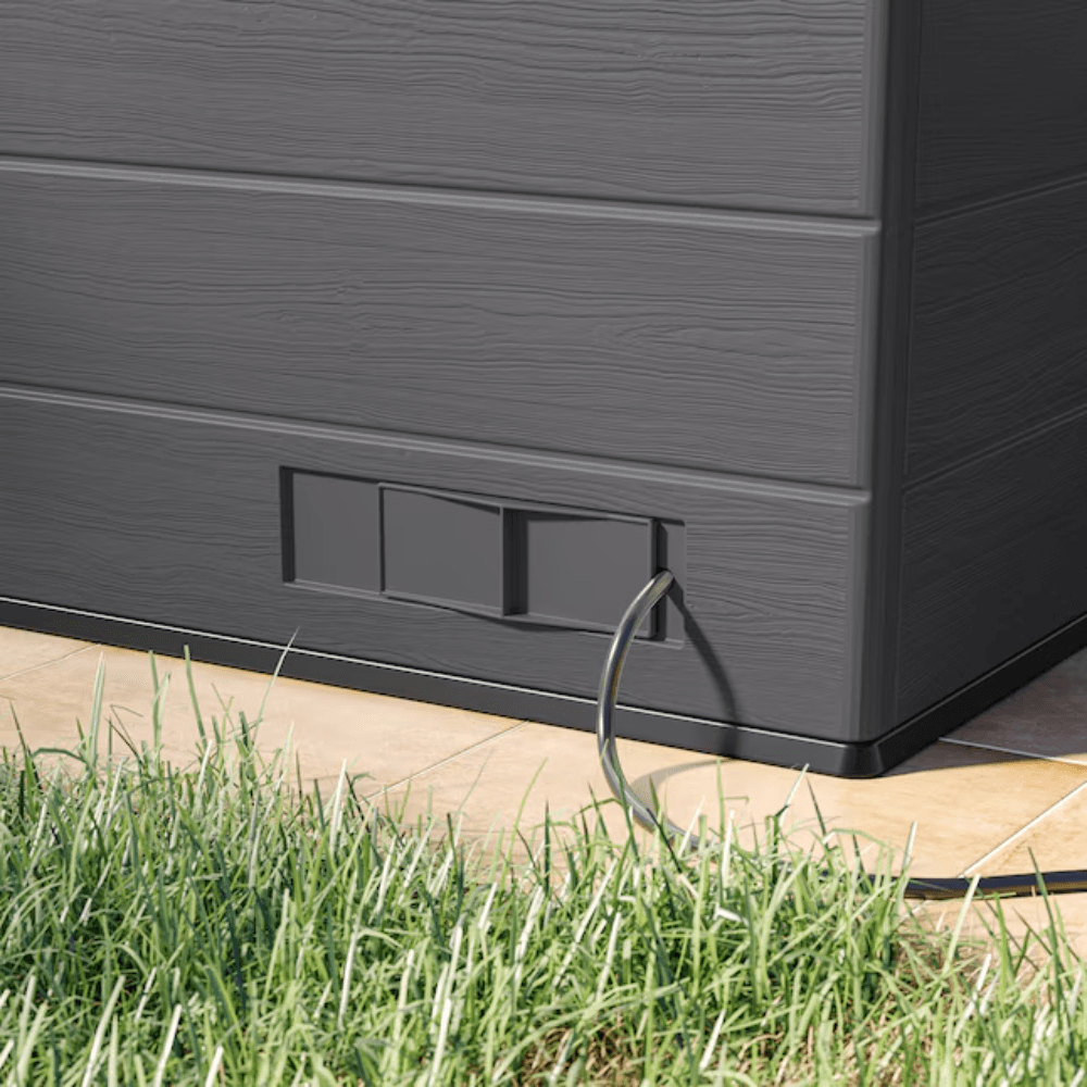 Suncast Cabana Entertainment Resin Storage Shed 2.44m x 2.13m