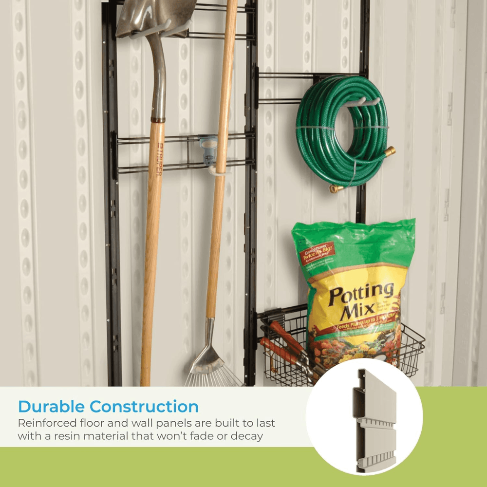 Suncast Tremont BMS8100 Storage Shed 15.5 cu m Resin