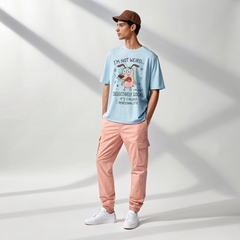 “I’m Not Weird, Just Selectively Social – Funny Cartoon Dog Graphic Tee”