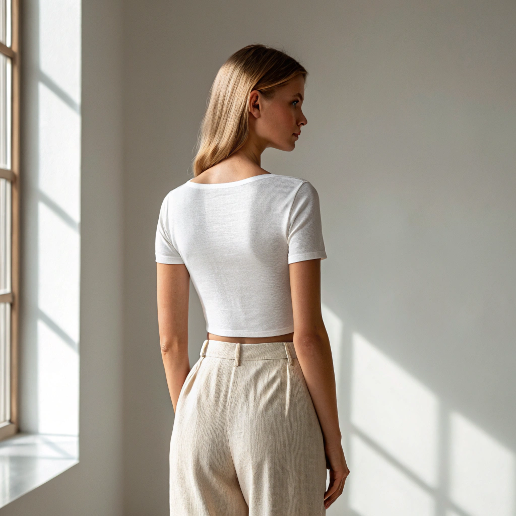 "See the Good – Playful Cat Squad Crop Tee"
