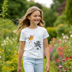 “Chase Mode On – Tom & Jerry Cheese Escape Tee”